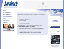 Tablet Screenshot of bardusch.fr